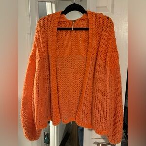 Over sized free people cardigan